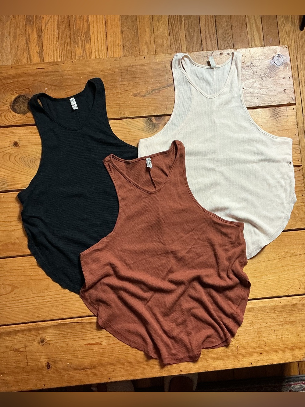 Free People Intimately Tank Bundle set of 3